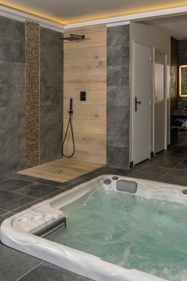 Villa Seyal - Avec Piscine - Jacuzzi - Sauna & Climatisation Le Mans Exterior foto